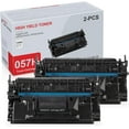 thumbnail image 1 of 2 Pack 057H 057 High-Yield Black Toner Cartridge : 057 057H Toner Replacement for Canon ImageCLASS MF445dw MF448dw MF449dw LBP227dw Printer, 1 of 6