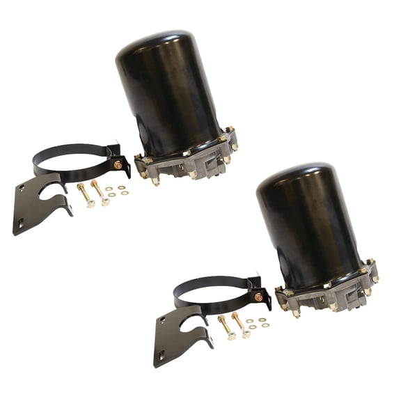 2 - Pack 065225PG Air Dryer Assembly Oil Coalescing - 12 VOLT 12V - AD-9 AD9 Style Replaces Bendix 801854PG, 5013547PG, 109685PGX, Freightliner BW065225PG, Meritor R955109685PGX