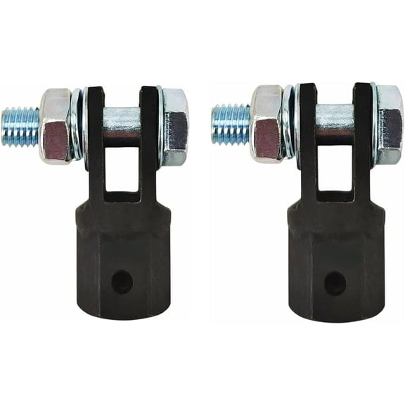 2-Pack 1/2" Scissor Jack Adapter Drill Adapter for Use with 1/2 Inch Drive/Impact Drills/Ratchet or Standard Drive Sockets or 13/16 Inch Lug Wrench/Tire Iron Make Your Jacks Lifting Easier (2)