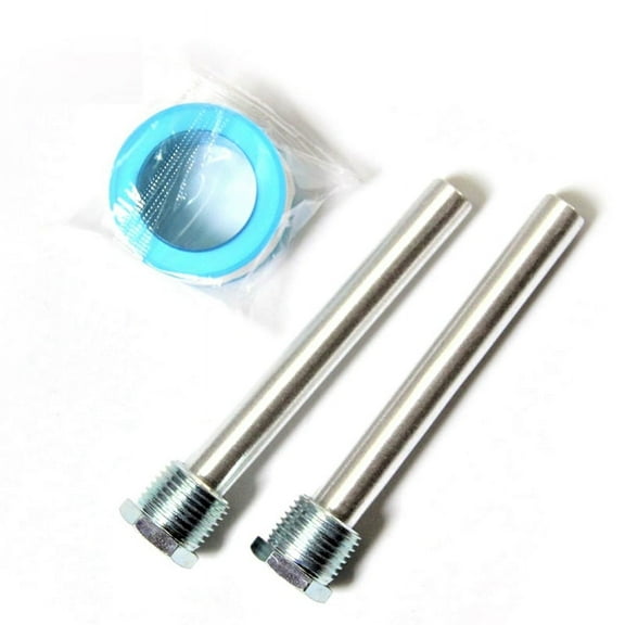 2 Pack 1/2Inch NPT RV Water Heater Anode Rod with PTFE Tape Magnesium-Anode Rod for Atwood Heaters 11553, for RV,