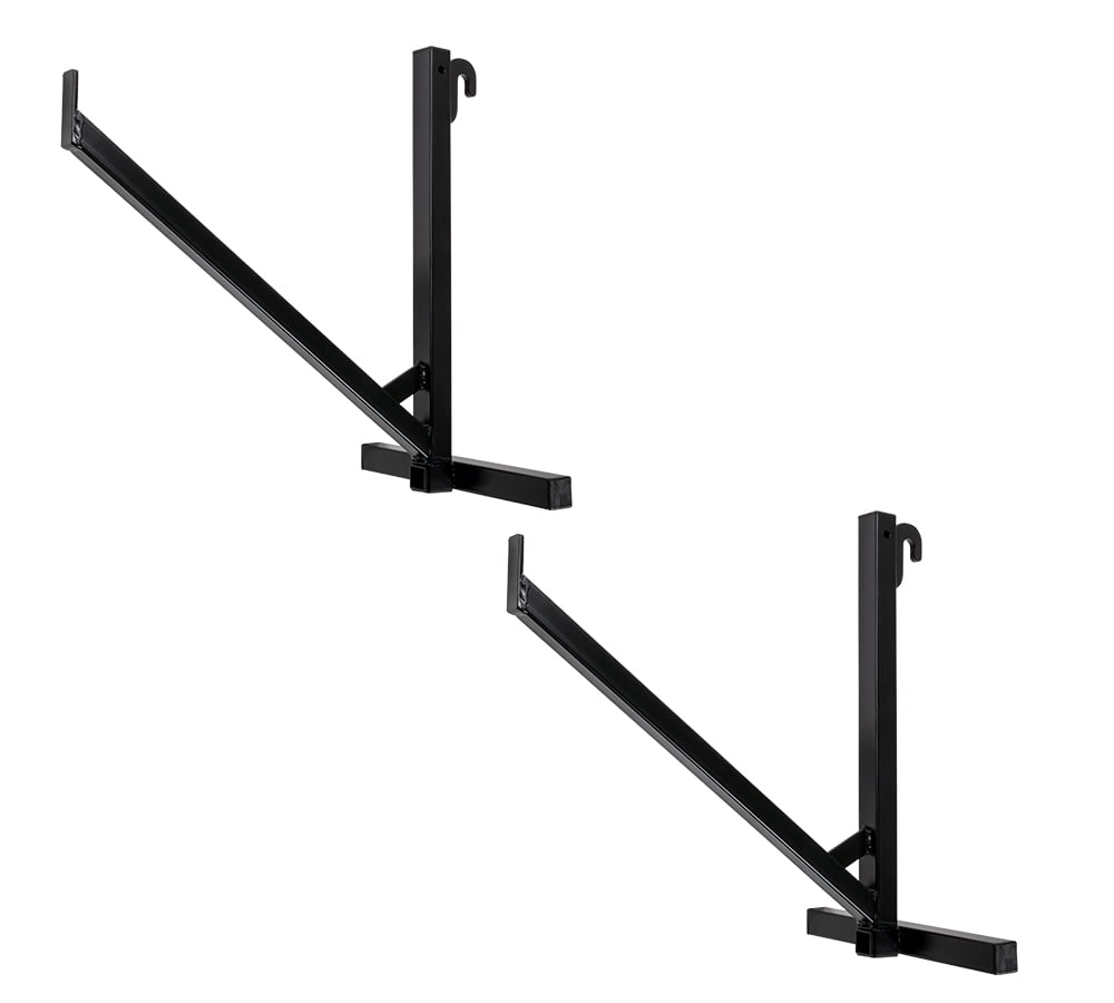 2 Pack of 1 Tier Shipping Container Pipe Rack 18-1/8