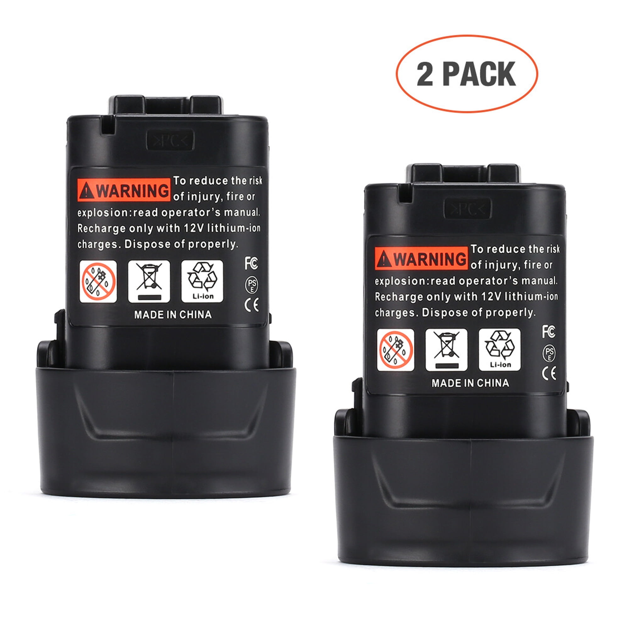 2Pack 20 Volt 3500mAh Replacement for Black and Decker 20V Battery Lithium  MAX LBXR20 LB20 LBX20