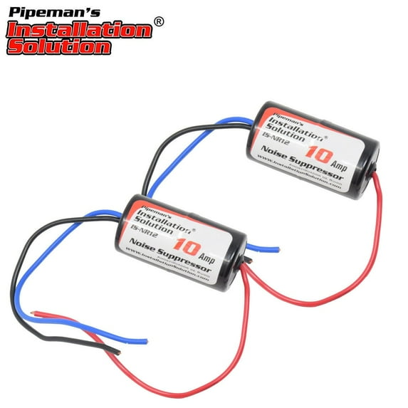 2-Pack 10 Amp In Line Power Engine Noise Eliminator Suppressor Filter Isolator