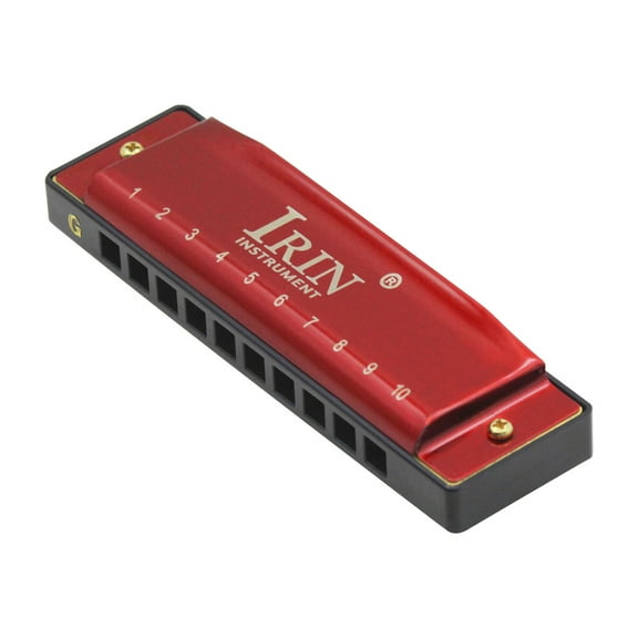 2 Pack 10 Hole 20 Tone Harmonica Instrument Zie Blues Exquisite Workmanship