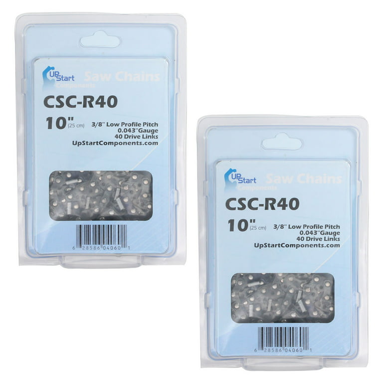 10 Inch Chainsaw Chains, Replacement Chain for Black & Decker