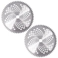 thumbnail image 1 of 2 Pack -10" x 60T Carbide Tip Brush Blades – For Cutter, Trimmer, Weed Eater US, 1 of 7