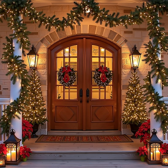 2 Pack,1000 LEDs Twinkling Christmas Tree Lights Outdoor,25FT Cluster Fairy Light Warm White,Firecracker String Lighting,8 Modes,IP54,Timer,120V Plug In Decorative Garland Light
