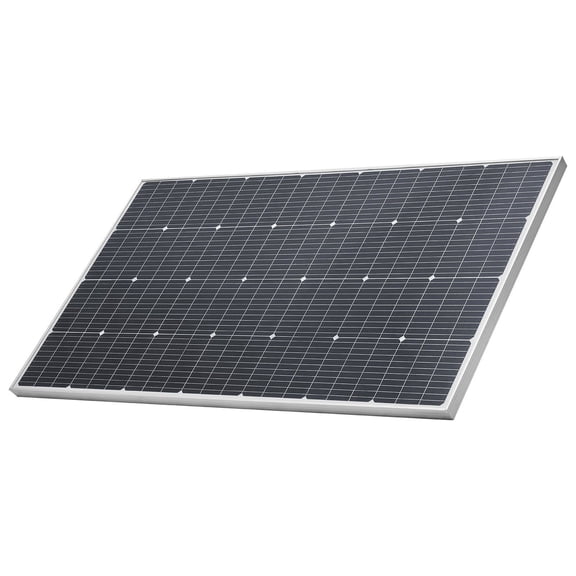 2 Pack 100W Monocrystalline Solar Panels 23 Percent High Efficiency Photovoltaic Modules Stable MC4 Output Aluminum Alloy Frame IP65 Waterproof for Off Grid Use Cars Boats RVs Flat Roofs