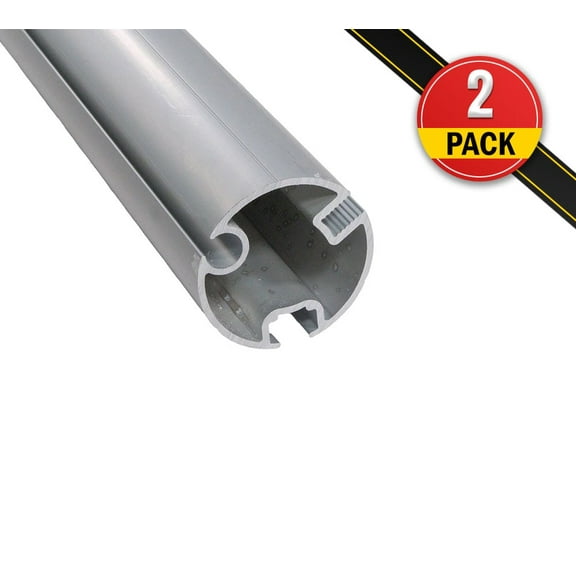 2 Pack 103" Telescopic Aluminum Tarp Axle for Universal Dump Truck Tarp Systems - Rust-Proof, Pre-drilled Holes - Compatible with Truck Lengths of upto 104