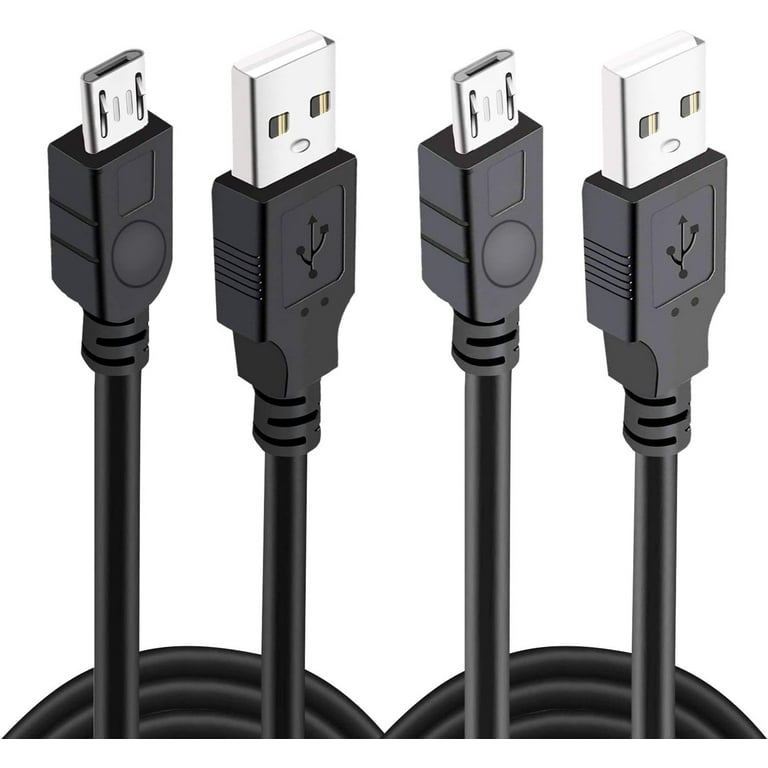 2 Pack 10Ft Controller Charging Cable for PS4, Play and Charge 