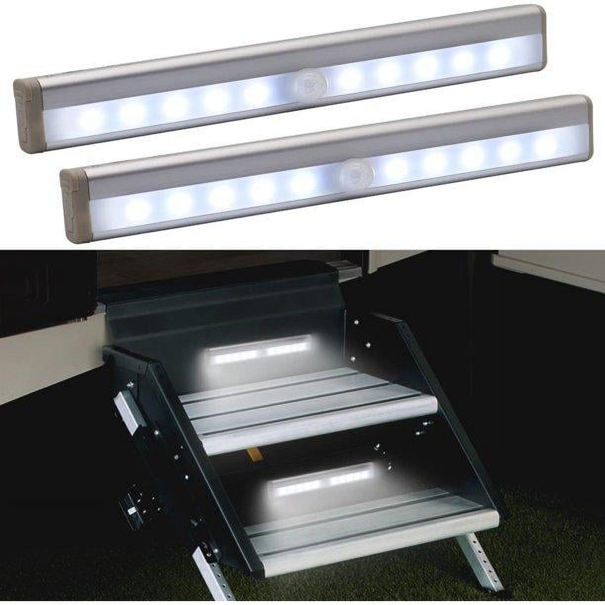 2 Pack 10LEDs 160LM Closet Lights, Under Lights, Battery