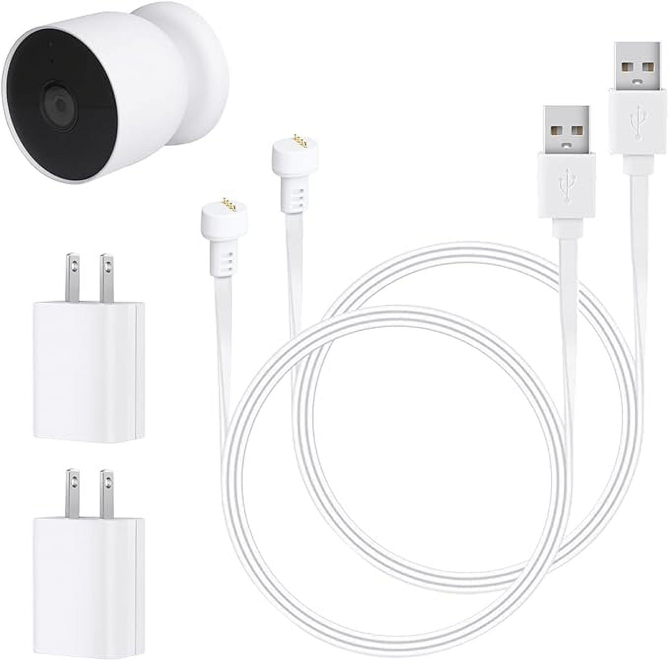 Nest Cam Iq Outdoor Power Cord Wasserstein 26 Ft Pogo Pin Cable