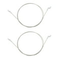 thumbnail image 1 of 2-Pack 115-5682 Clutch Cable Replacement for Toro 38567 (312000001-312999999) Ccr 6053 R Quick Clear Snowthrower, 2012 - Compatible with 94-9949 Cable, 1 of 3