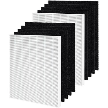 2 Pack 115115 Replacement Filter A for Winix C535, 5300-2, 5300, 6300, P300, AM90, WAC5300, WAC6300 Air Purifier, 2 HEPA 8 Activated Carbon Pre-Filter