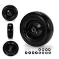 thumbnail image 1 of 2 Pack 11x4.00-5 Lawn Mower Tire & Wheel Flat Free Smooth Tread Tire for Zero Turn Mowers, 1 of 11