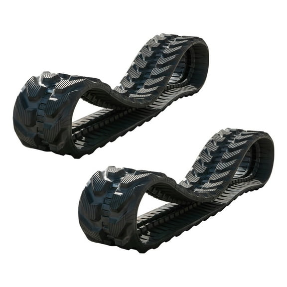 2 Pack 12" Bobcat Rubber Track (300 x 52-½ x 74 mm) For Bobcat 325 series & 328 series - OEM # 6988830 for Skid Steer Loader, Excavator