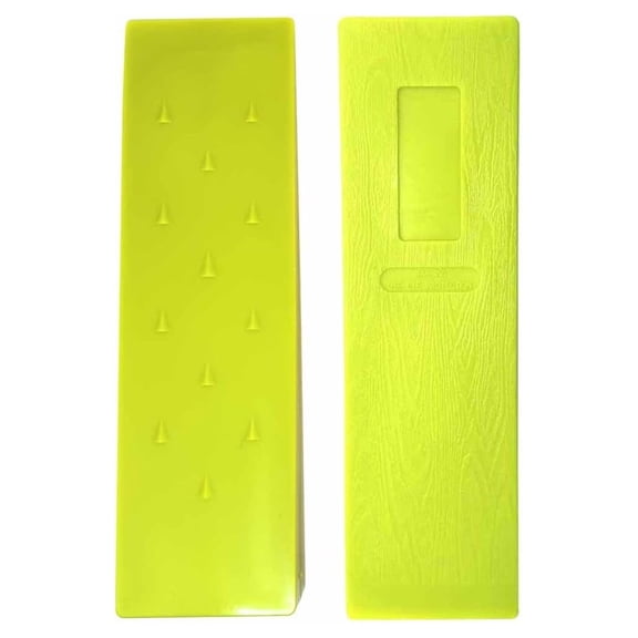 2 Pack 12" Tree Felling Wedge Logging Bucking Falling Plastic (Green)