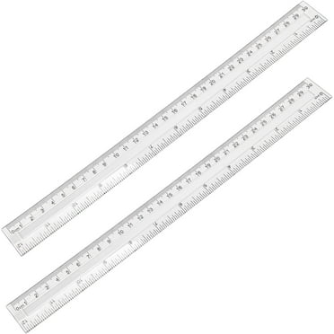 Helix Acrylic Office Ruler 18 inch - Walmart.com