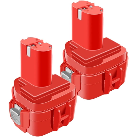 2 Pack 12V 3600mAh Replacement Battery Compatible with Makita 12V Battery 1220 1222 1233 1200 1201 1234 1235 192598-2 PA12, 6213d 6217d 6227d 6313d