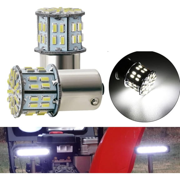 2 Pack 12V Bright LED Light Bulb for Toro Craftsman Ariens Troy-Bilt Snow Blower Cub Cadet 524SWE 526WE 528SWE 930SWE 933SWE Deere 1028E TRS32 828D 1128D 924DE TRS27