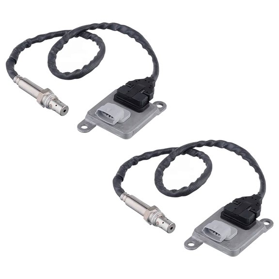 2 Pack Outlet 12V NOx Sensor for ISX15.0 Engine, ISX 6.7L FLD132 Cascadia Lonestar ProStar Gladiator, Replaces 2894941, 5WK96673A, 2894941RX, 3687334, 5WK9 6673, 5WK9 6673A OEM