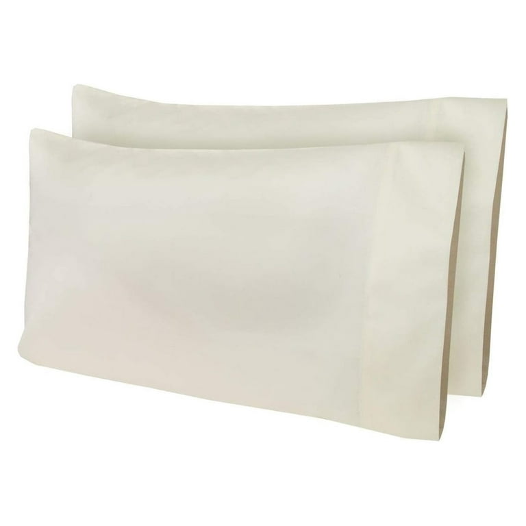 Go Anywhere My Pillow Travel Size Pillow Cases Pack 13x19 Ivory
