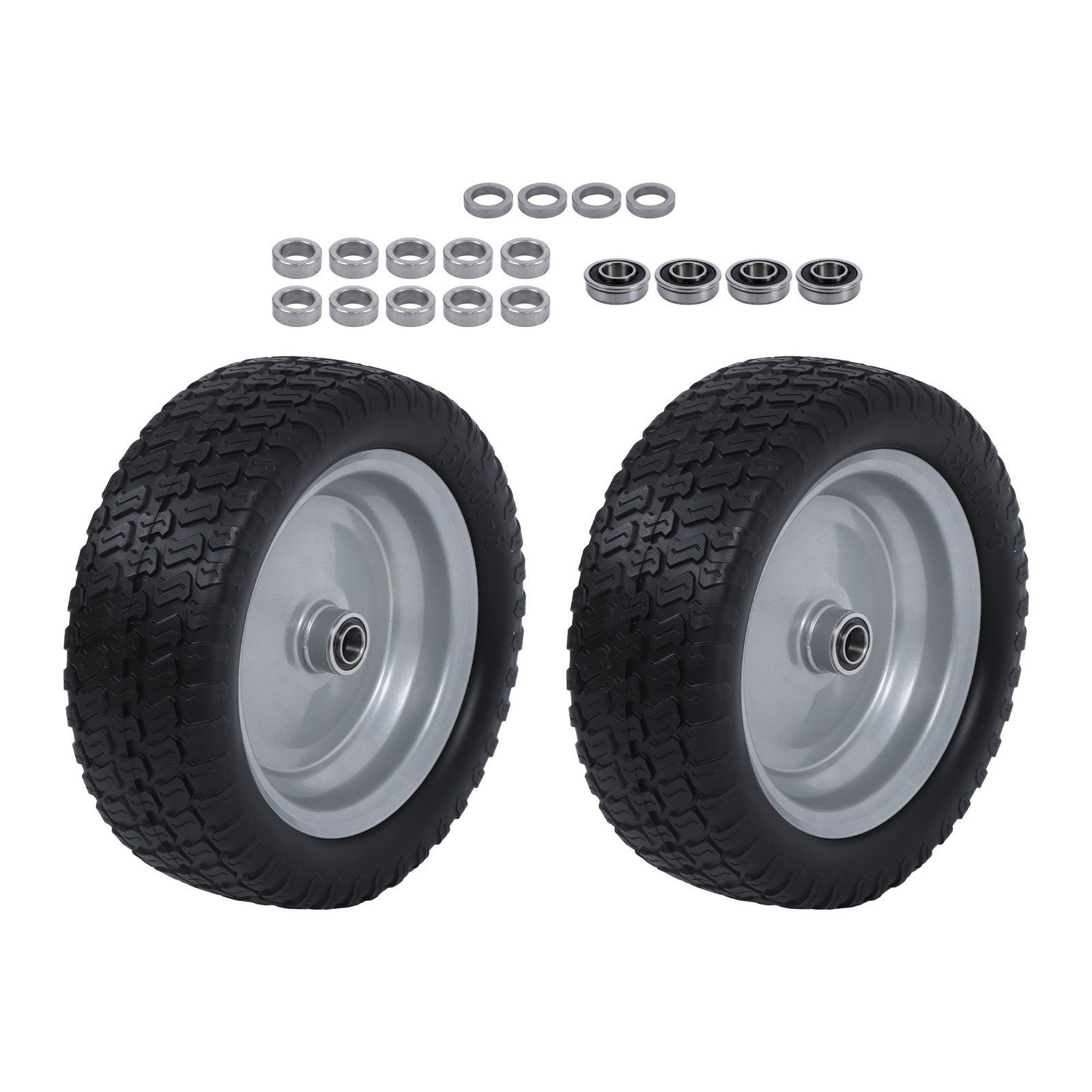 Garden Lawn Mower Turf Tread Tubeless Pneumatic Rubber Wheel 11X4.00-4