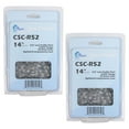 thumbnail image 1 of 2-Pack 14-Inch Chainsaw Chain Replacement for Makita EA3500S - (14", 3/8", .043", 52 Drive Links), 1 of 3