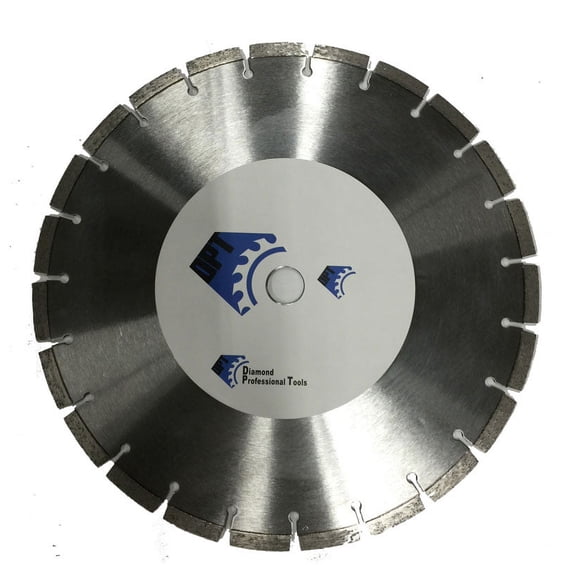 2-Pack 14- Inch Laser Welded Diamond Saw Blade for Cutting of Most Cured Concrete, Concrete, Paving Stone and Construction Materials, Segment Height: .335", Super Plus Quality