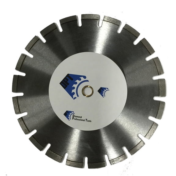 2-Pack 14- Inch Laser Welded Diamond Saw Blade for Cutting Asphalt