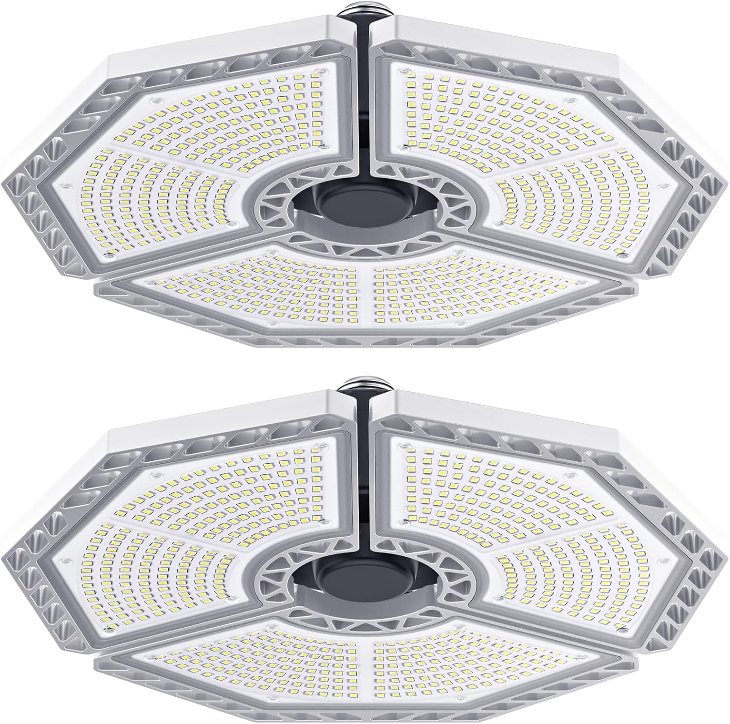 2 Pack 140W LED Ceiling Light Fixture, 18500 Lumens 6000K Daylight ...