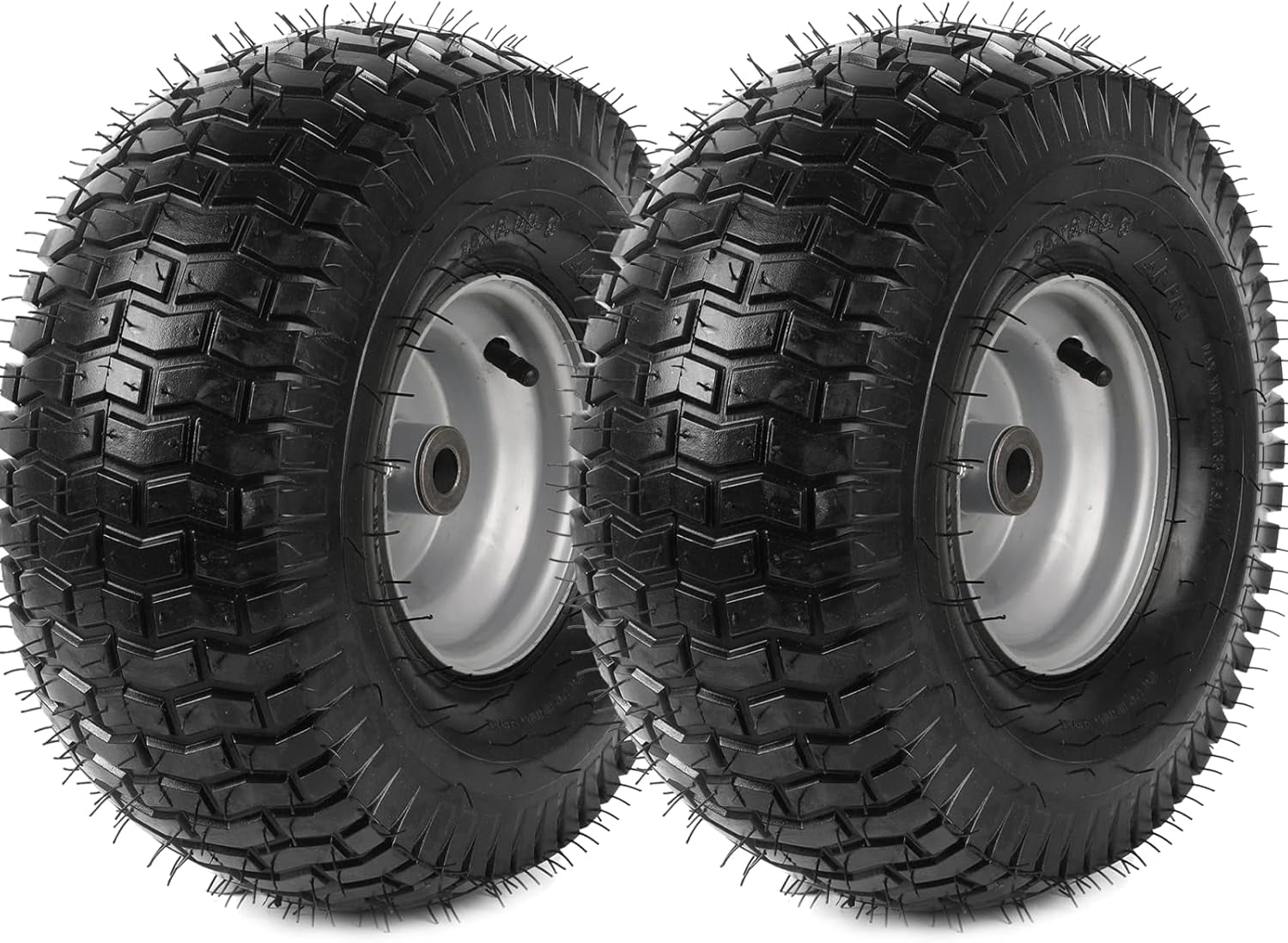 DAZZLEEX 2 Stks Binnenband, 15x6.00-6 grasmaaier banden dikke binnenband golf autoband rechte mond binnentas riem