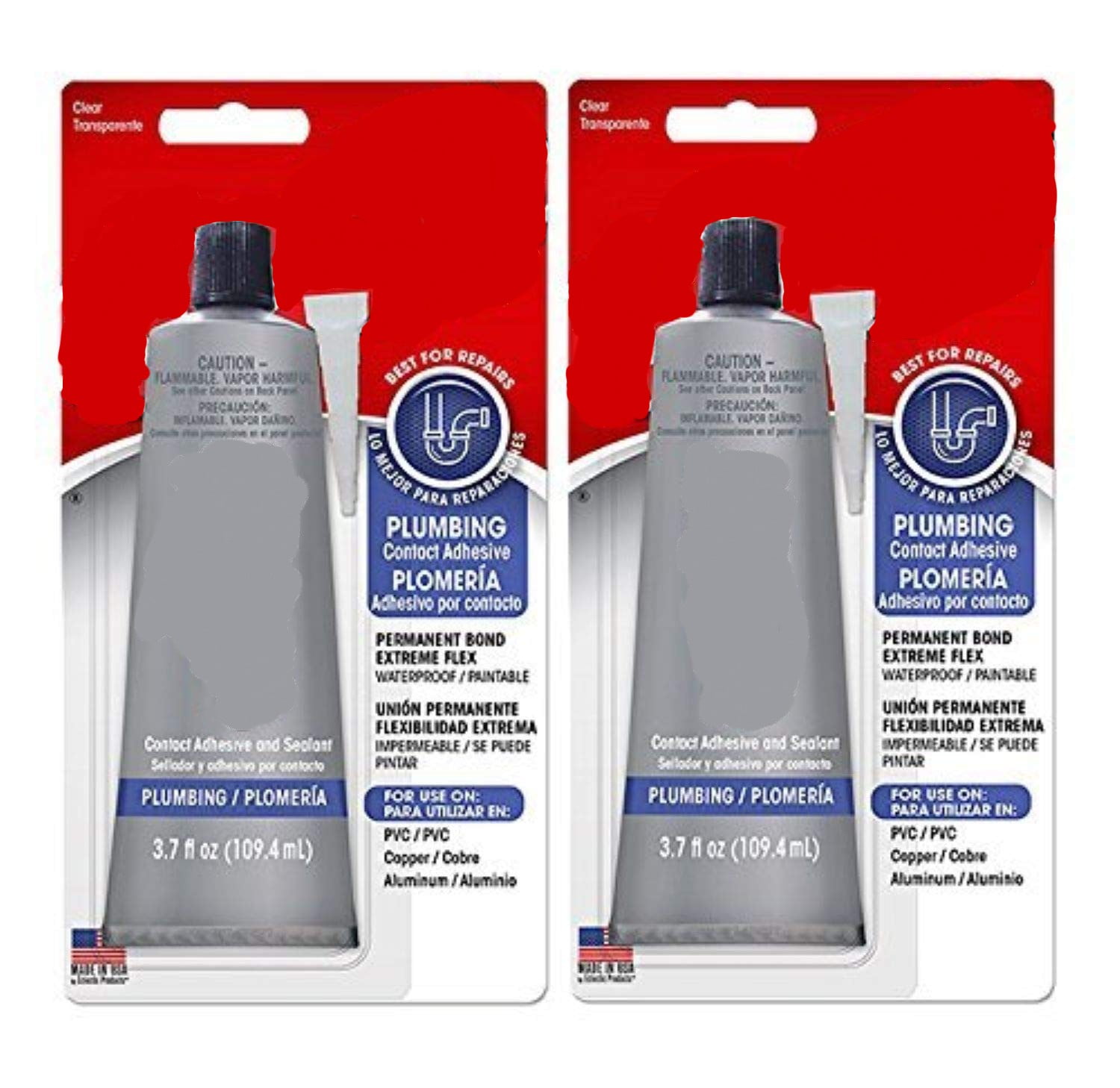 2-Pack 150011 Plumbing Adhesive - Walmart.com