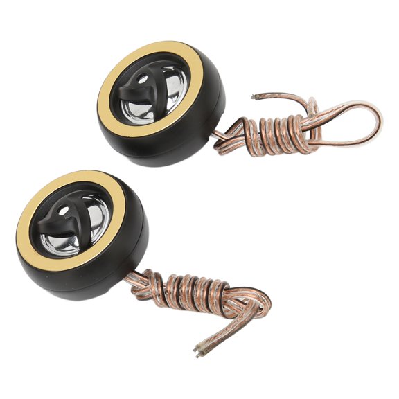 2-Pack 150W 4 Ohm Dome Tweeters with Built-in Capacitors for Car Audio Systems 2pcs 150W All Car Audio Systems