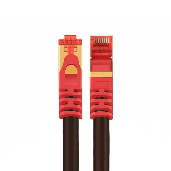 Cat7 Outdoor Ethernet Cable 2-pack of 15 ft High Speed Waterproof Direct Burial Network Patch Cord, Cables Direct Online