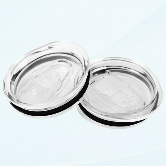 2 Pack 15oz 20oz Replacement Lids for Skinny Tumblers, BPA-Free, Fits 2.7" Inner Diameter