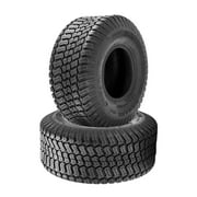 HALBERD 2 Pack 15x6.00-6 Lawn & Garden Tire 4PR 15x6x6 Mower Turf Tires