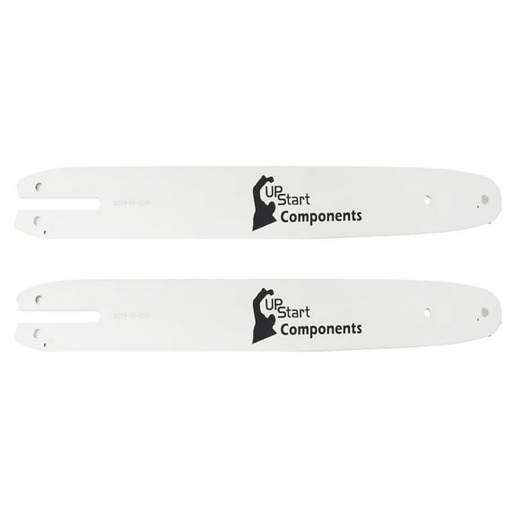 2-Pack 16-Inch Chainsaw Guide Bar Replacement for Stihl MS 170 - (16", 3/8", .050", 55 Drive Links)