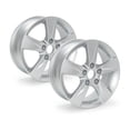 thumbnail image 1 of 2-Pack 16" Wheel Rim 16x6.5-inch 5 Lug Silver, for Hyundai Elantra 2011-2013, Replacement Alloy Rim 70806, 1 of 12