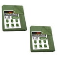 thumbnail image 1 of (2 Pack) 16' x 20' Green Canvas Tarp 12oz Heavy Duty Water Resistant, 1 of 21