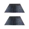 thumbnail image 1 of (2 Pack) 16' x 24' Flatbed Truck Tarps Heavy Duty 18oz Steel Tarp - Black, 1 of 11