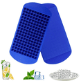 thumbnail image 1 of 2 Pack, 160 Silicone Mini Ice Cube Trays Small Tiny Nugget Ice Cube Trays, 1 of 7