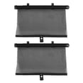 thumbnail image 1 of 2 Pack 17.7" x 15.7" Car Auto Truck Rollback Sun Shade Window Screen Cover Sunshade Protector, 1 of 5