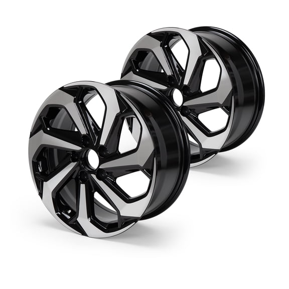 2-Pack 17" Replacement Wheel Rim for 2016-17 Honda Accord, 17x7.5-inch 5-Lug 64080 Alloy Rim ET55