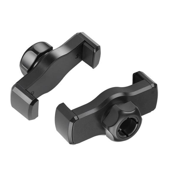 2 Pack 17mm Ball Sockets Phone Holder Clamp Adjustable 4.7 7 Inch Phone Mount For Car Brackets Annuli Light Hose Desktop