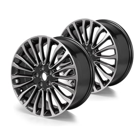 2-Pack 18" Replacement Wheel Rim for Ford Fusion 2017-2018, 18x8-inch 5-Lug ET 30 Alloy Rims