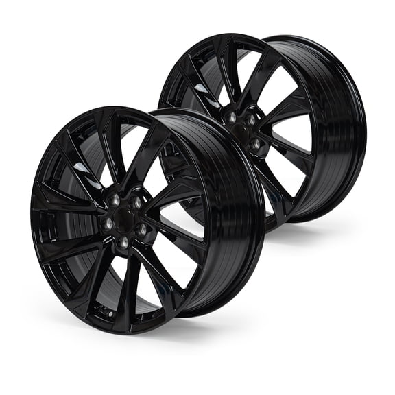 2-Pack 18 inch Wheel Rim for Toyota Corolla 2019-2022 Gloss Black Direct Fit