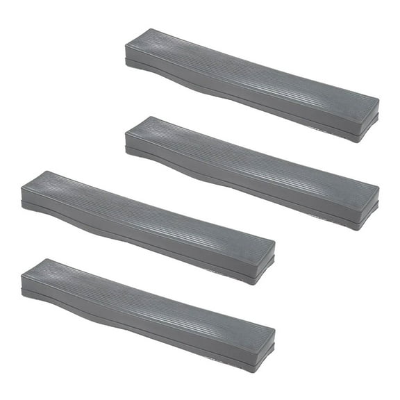 2 Pack 18" x 3" Rubber End Cap Replacement Compatible w/ Chicago Moving Dolly - 1Pair