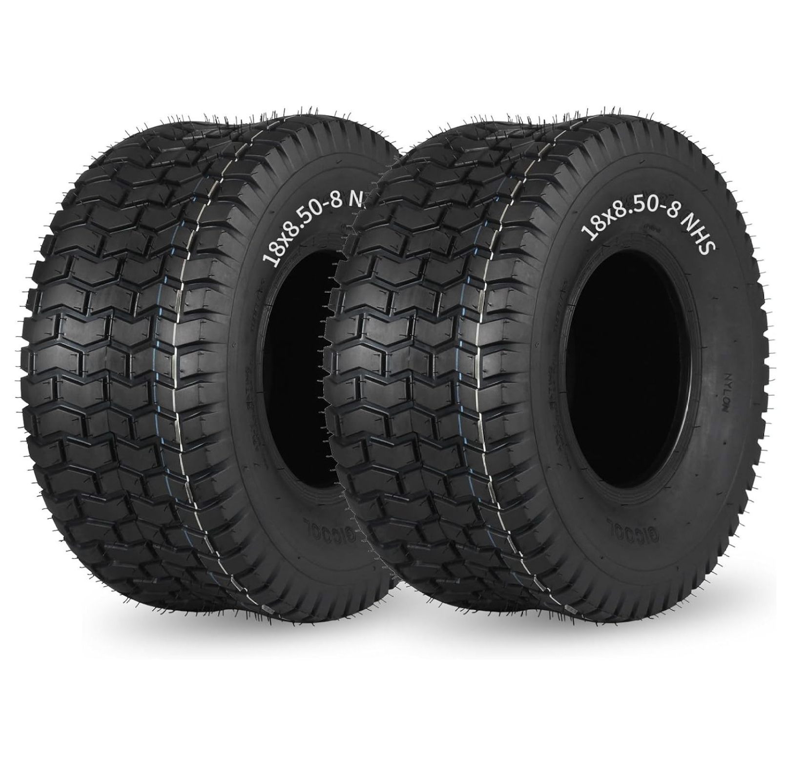 2 X Tubi 2 X 18 X 6,50 – 8 S2101 Pneumatici Per Tosaerba - Foto 2