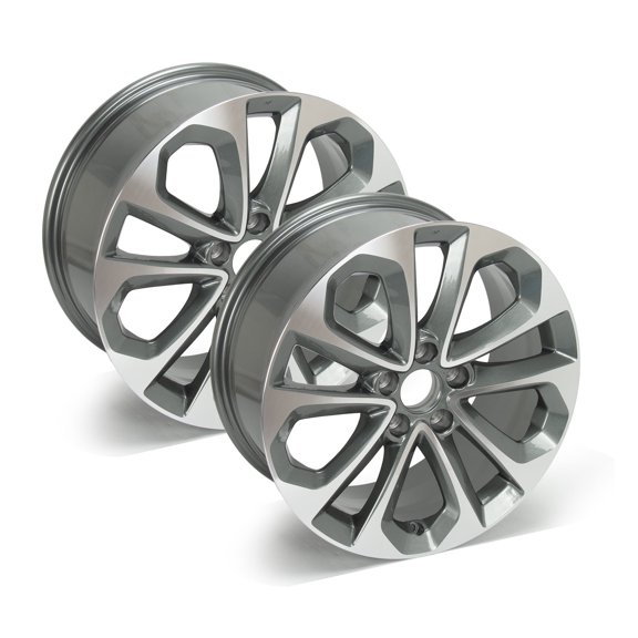 2-Pack 18 x 8 Inch Gray Wheel Rim Replacement for 2013 2014 2015 Honda Accord, 64048A